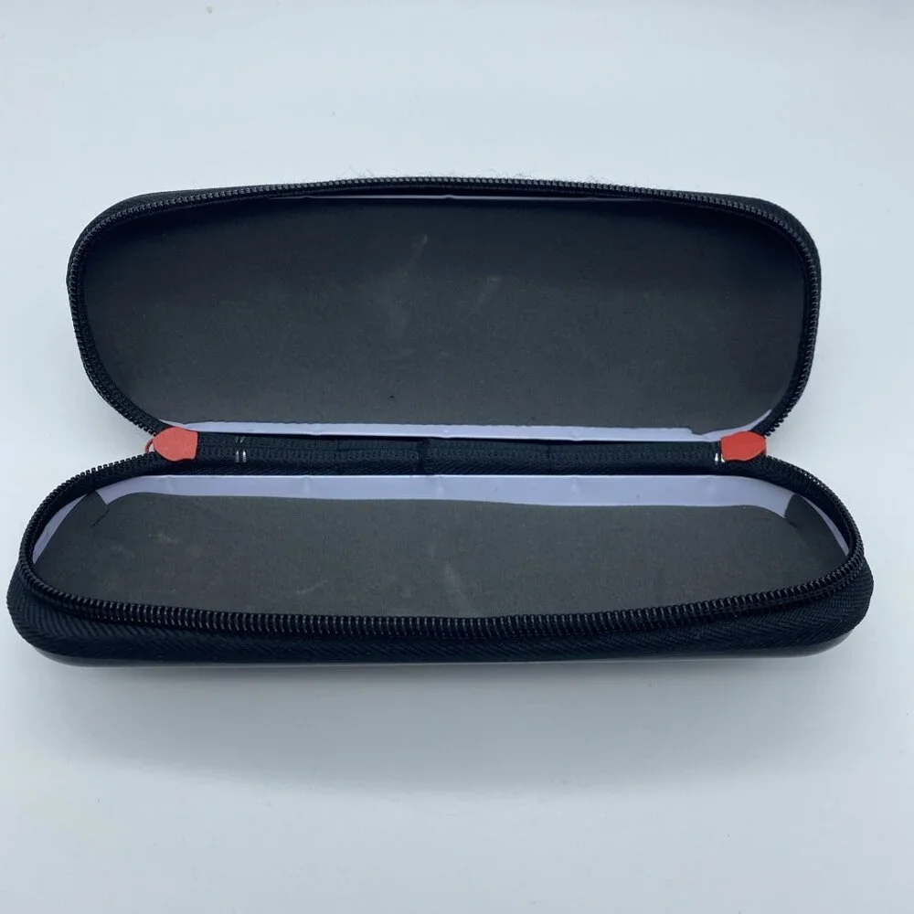 Amazing Spider‑Man 3 Black Zipper Pencil Case – Durable Plastic – 2.75x7.5